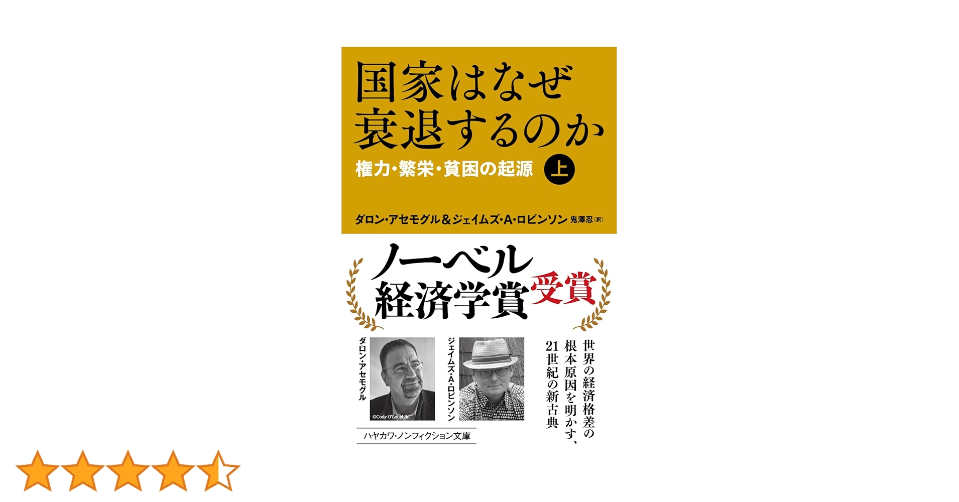国家はなぜ衰退するのか 上下巻セット 権力・繁栄・貧困の起源 国家はなぜ衰退するのか(下):権力・繁栄・貧困の起源 | ダロン